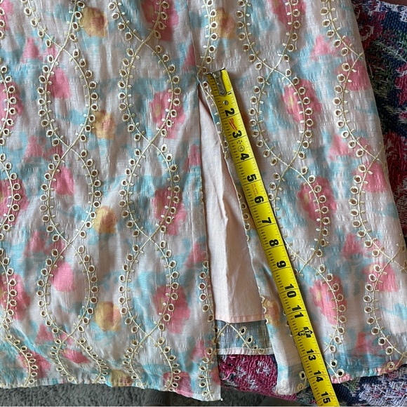 glamorous bloom maternity glam floral 3/4 sleeve midi dress - Picture 8 of 10